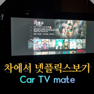 카플레이 차량에서 TV스틱으로 유튜브, 넷플릭스 보기 오토캐스트 Car TV 메이트