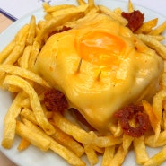 포르투 Cafe Santiago Francesinha 프란세지냐 맛집 포르투갈 전통음식