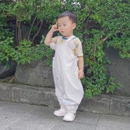 유아 갯벌체험 옷 방수바지 분리형 아동 아기 어린이 가슴장화 130 사이즈