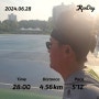 런데이 어플 후기 | 30분 달리기 도전 10일차 | 2024.06.28