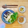 [ 채식 ] 여름 채소 '가지' + '오이' :: 가지두부덮밥 + 오이무침