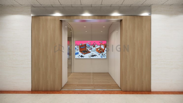 사무실 리모델링 : 3D 디자인과 공사 시작 이야기 : 네이버 블로그