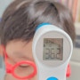 디지털체온계 아기 비접촉 체온계 정확도 재는법