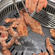 전주 송천동 소갈비살 맛집 밥상위의 한우 송천점