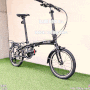 다혼 퀵스 D3 - 최신 기술 수직 경첩 적용한 경량 접이식 자전거, 3단기어 10초안에 접을 수 있는 폴딩 미니벨로