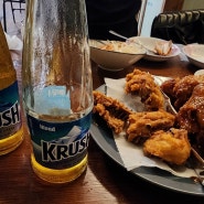 봉천동 맛집 노가리 치킨과 이지드링킹 크러시맥주 즐긴 먹방