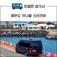 제주도 카니발 스타리아 가성비있게 즐길 수 있는 제주여행방법!