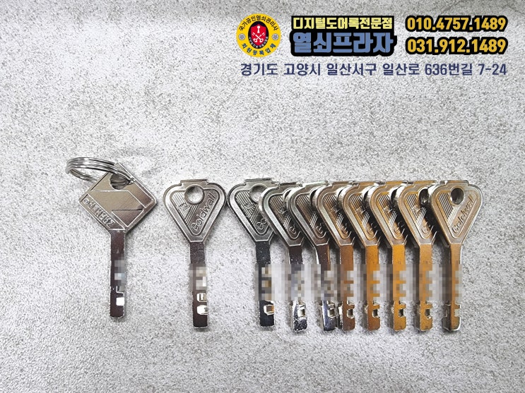 [일산열쇠 열쇠복사 354] 열쇠복제 키복제 대량키복사 자동차키복사 육각열쇠 특수열쇠 특수키복제(고양시, 일산, 덕양구, 화정 ...