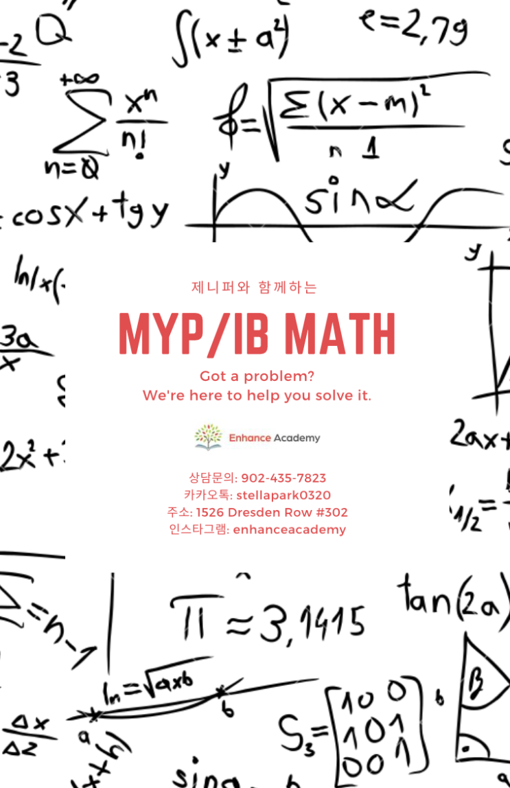[여름방학 특강] MYP / IB Math : 네이버 블로그