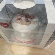 성신여대 맬크 언박싱(레터링 케이크)