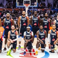 파리올림픽 - 고베어X웸반야마의 빅맨 라인업! 프랑스 남자 농구 대표팀 12인 최종 명단 발표