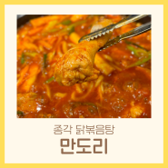 종각 광화문 한식 맛집 닭볶음탕 닭도리탕 찜닭 닭요리 감자전 납작만두 | 만도리