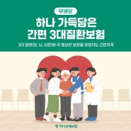 무배당 하나 가득담은 간편 3대질환보험