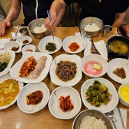 순천 벽오동 보리밥 백반 맛집