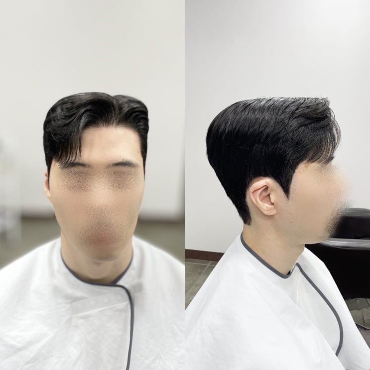 남자 긴얼굴형 헤어스타일과 어울리는 가일컷 중안부 보정하기 : 네이버 블로그