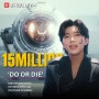 임영웅 유튜브 'Do or Die' Official M/V 1500만 뷰