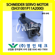 SCHNEIDER SERVO MOTOR (SH31001P11A2000) 모터 수리
