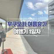 부산출발 후쿠오카 여름휴가 여행 1일차 하카타 투어하기