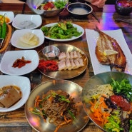 전주 "꽁당보리밥 청국장" 평화동 갓성비최고 한정식 건강밥상, 로컬 맛집