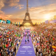 파리 올림픽 개막(7/26) 루이비통 LVMH 그룹 후원 & 선수 전원 '갤럭시 Z 플립6 올림픽 에디션' 제공