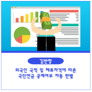 외국인 근로자의 국민연금 가입 대상 여부와 공제 보험료를 알려드려요!