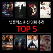 넷플릭스 최신 영화 추천 TOP 5 - 파묘, 댓글부대, 타이타닉, 쏘우, 어둠 속으로 사라진 아이들