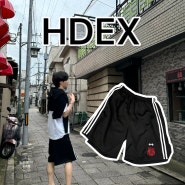 여름철 운동복 HDEX 머슬핏 반팔 & 매쉬 반바지