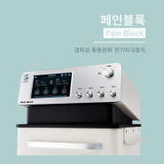 경피성 통증 완화 전기자극 장치 페인블록(Pain Block)