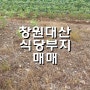 창원대산 파크골프장 인근 식당부지매매/대산면식당용지매매/상가부지매매/상가용지매매/면적195py