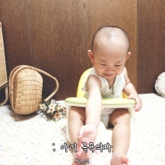 아기 목욕의자 콤비 아기 각도조절 의자 샴푸의자 출산준비물 필수