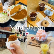 일본 나라 여행 먹거리 리스트 (돈까스, 고로케, 우동, 빙수, 도너츠 맛집)