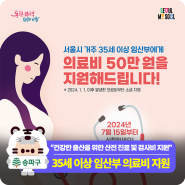 35세 이상 임산부 의료비 지원