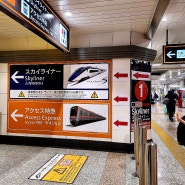 도쿄 여행 스카이라이너 나리타공항 우에노 시간표 교환 방법