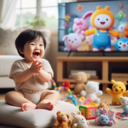 신생아 티비 시청 아기 미디어 노출 언제부터 좋을까?