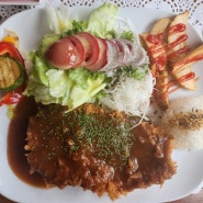 충주 돈까스 맛집 빨간사과 애견동반 식당