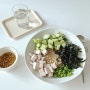 미트리 추천코드 할인받은 스팀 닭가슴살로 만든 요리 식단 공유