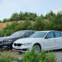 BMW 에 열차단 고급 반사썬팅 파란색 계열 필름 추천 이비오스 슈젠 FX90 비비아나이트블루