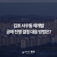김포 통합사우스카이타운 지역주택조합 공매 진행 - 조합원 2500명 최대 규모 사업 무산