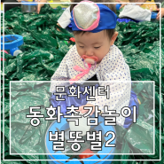 롯데마트 문화센터_동화촉감놀이 별똥별 여름학기 2 (6~12개월)