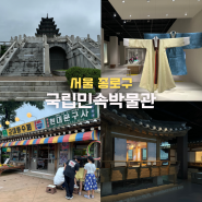 서울 실내 놀거리 국립민속박물관 주차, 7080 추억의 거리, 전시