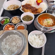 “안산휴게소 맛집” 옛날돈까스, 돼지짜글이 조합 추천!! (메뉴, 가격)