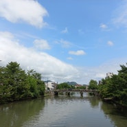 마쓰에 여행 : 왜 파란 하늘이야? - 시마네현 물산 관광관(특산물)