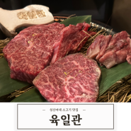[한식] 성신여대고기집 고급진 소고기맛집 육일관