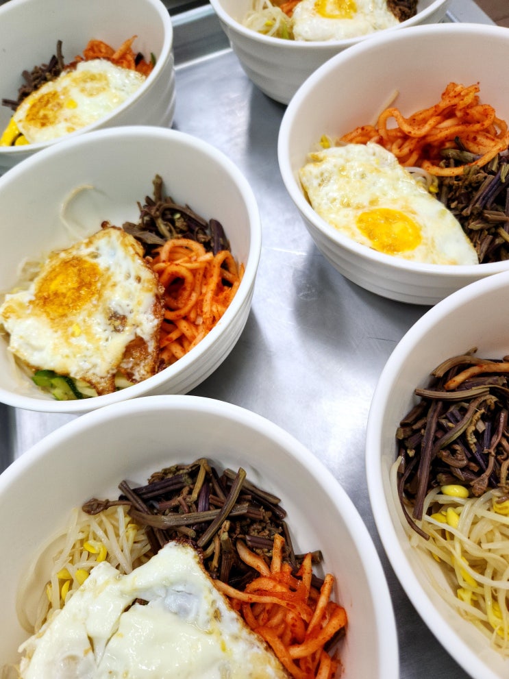 비빔밥 [ 2024. 07. 17 수요일 급식 ] : 네이버 블로그