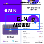 태국 gln 사용방법 결제 후기 + 초대코드 (ft.태국 여행 준비물)