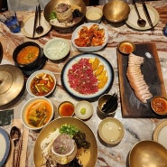 [삼성동|코엑스 맛집] 또간집 삼성동편 우승집 광평 평양냉면 갈비 캐치테이블 후기