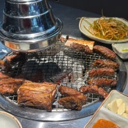 마곡 고기 맛집 미숯랭 추천 메뉴 소양념갈비 후기