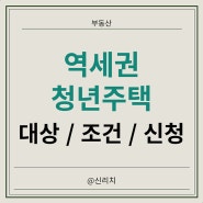 서울 역세권 청년주택 신청 대상 조건 소득 자동차 알아보기