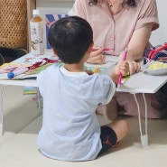 5살 신기한 한글나라 vs 구몬한글 유아 한글학습지 방문수업 가격 비교 체험 후기