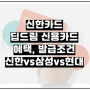 20대 초반 대학생 신한 딥드림 신용카드 추천 후기